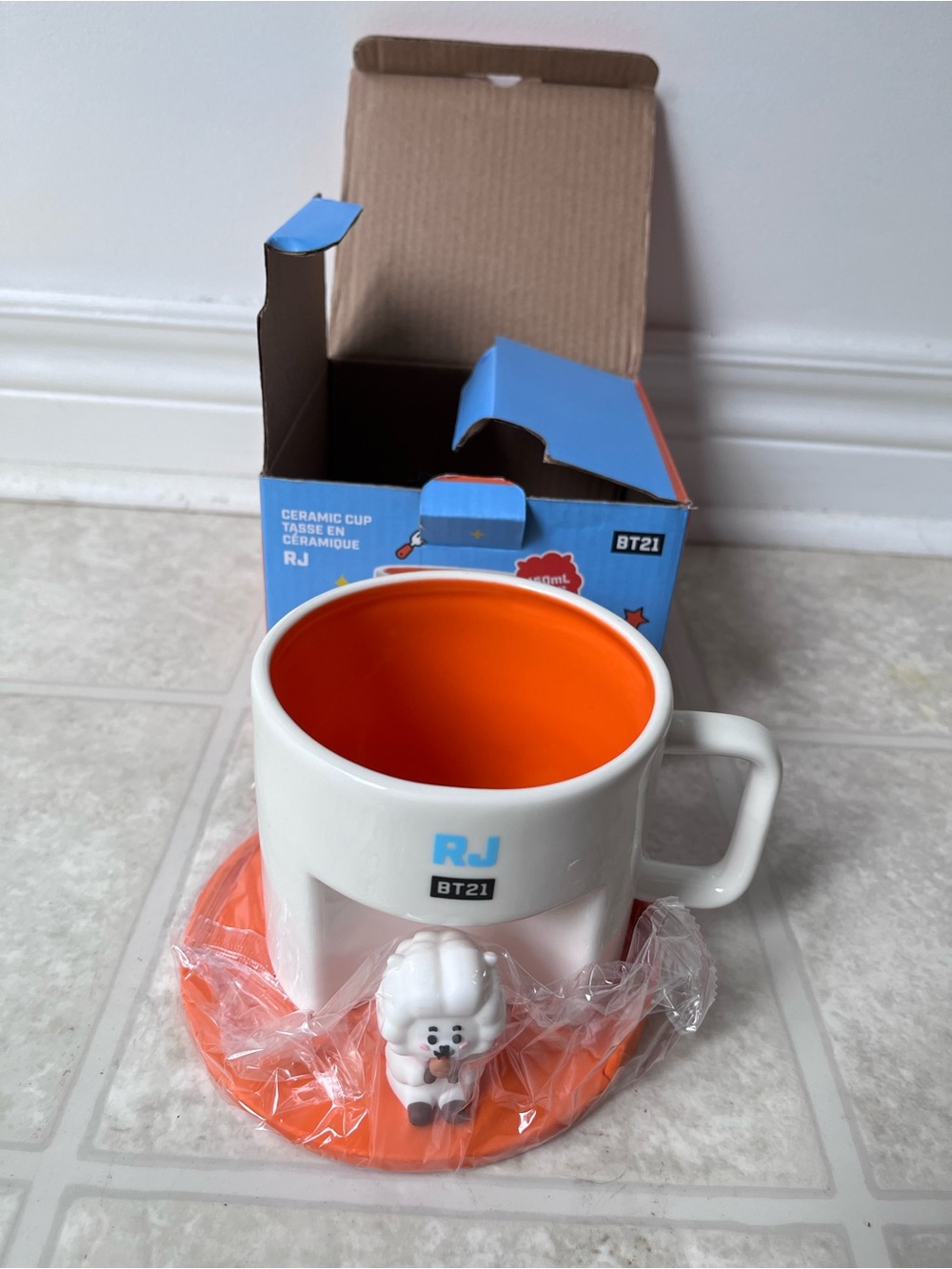 BTS Miniso BT21 RJ Ceramic Cup